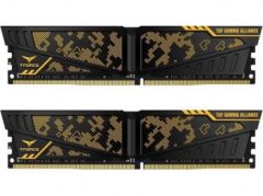 Team T-Force Vulcan TUF Gaming Alliance 16GB (2x8GB) 3600MHz CL19 DDR4 Gaming Ram (TLTYD416G3600HC19ADC01)