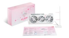 POWERCOLOR HELLHOUND RX7800XT 16G-L/OC SAKURA Limited Edition GDDR6 256Bit