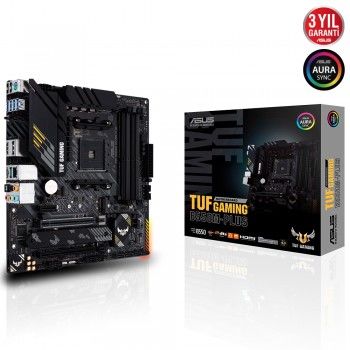 ASUS TUF GAMING ANAKART B550M-PLUS DDR4 4600Mhz mATX AM4