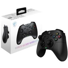 MSI GG FORCE OYUN AKSESUAR GC300 W KABLOSUZ SİYAH GAMEPAD
