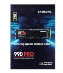 2TB SAMSUNG 990 PRO 7450/6900MB/s M.2 NVMe MZ-V9P2T0BW