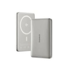 BASEUS PICOGO ULTRA-SLIM QI2 P.BANK 10000MAH GRI