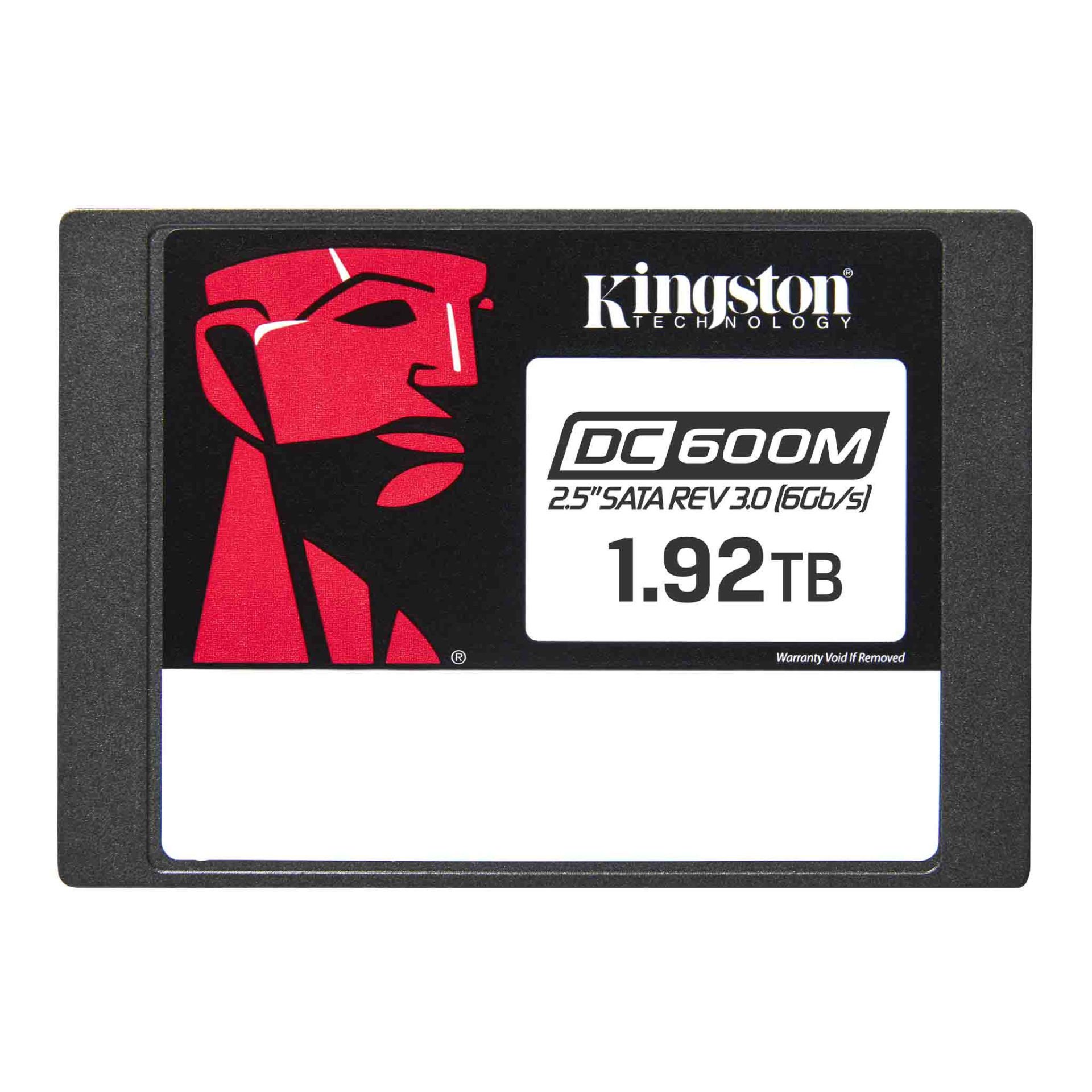 1.92TB KINGSTON ENTERPRISE SUNUCU HARDDİSK 560/530MBs SATA SSD SEDC600M/1920G