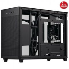 ASUS PRIME AP201 KASA TEMPERED GLASS SİYAH
