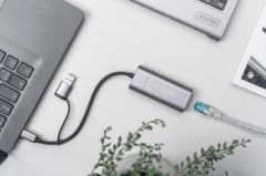 DIGITUS DN-3028 USB 3.0 ETHERNET ADAPTÖR TYPE C