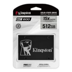 512GB KINGSTON KC600 SSD DİSK 550/520MBs SSD SKC600/512G