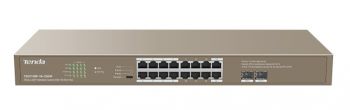 TENDA TEG1118P 16PORT SWITCH 10/100/1000 POE