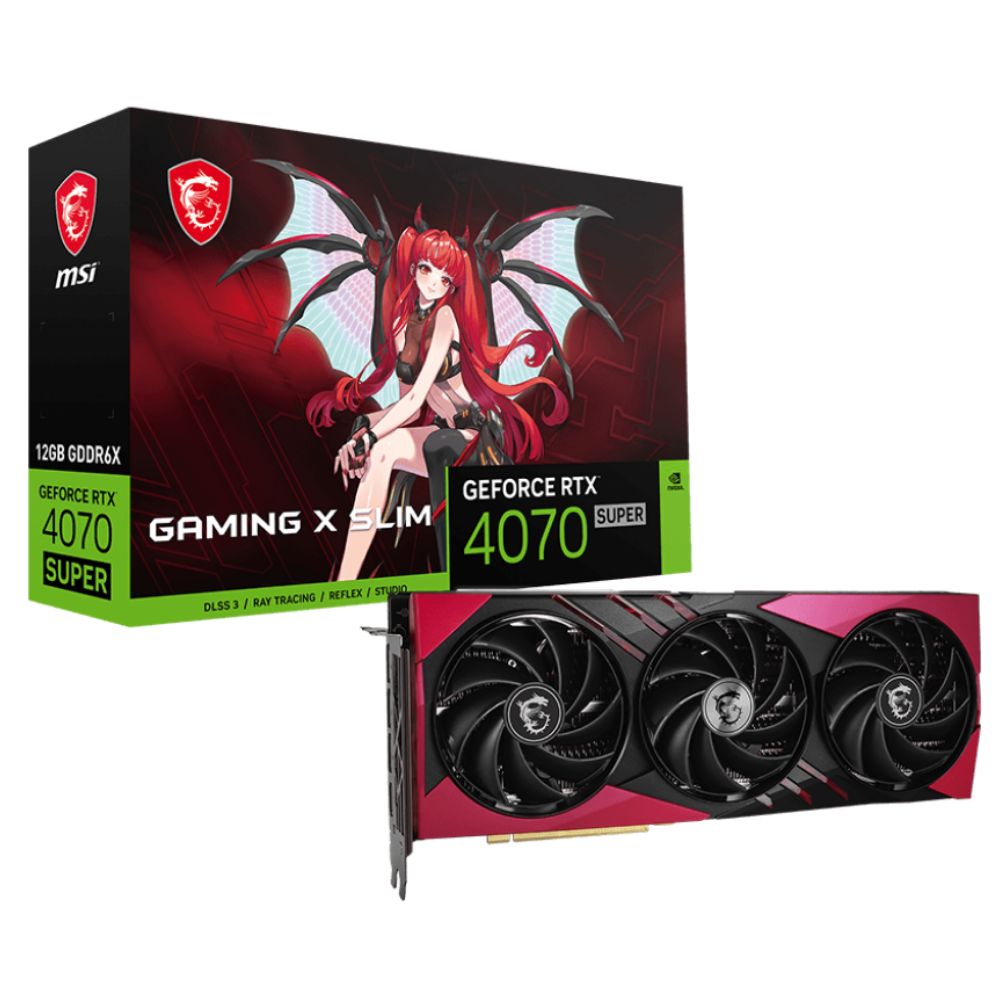 MSI GEFORCE RTX 4070 SUPER EKRAN KARTI 12GB GAMING X SLIM MLG