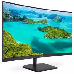 23.8 PHILIPS 241E1SC/00 MONİTÖR IPS CURVED FHD 4MS 75HZ VGA HDMI