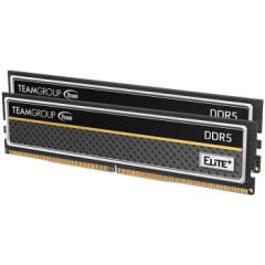 Team Elite Plus RAM Black 16 GB (2x8GB) 5200 Mhz DDR5 CL42 Gaming Ram (TPBD516G5200HC42DC016)