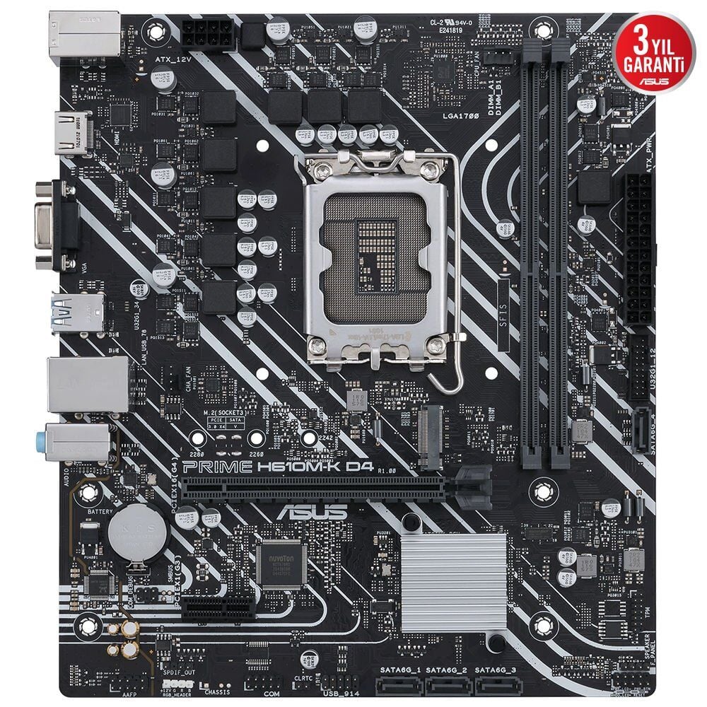 [SPOT] ASUS PRIME H610M-K ARGB DDR4 3200MHZ MATX