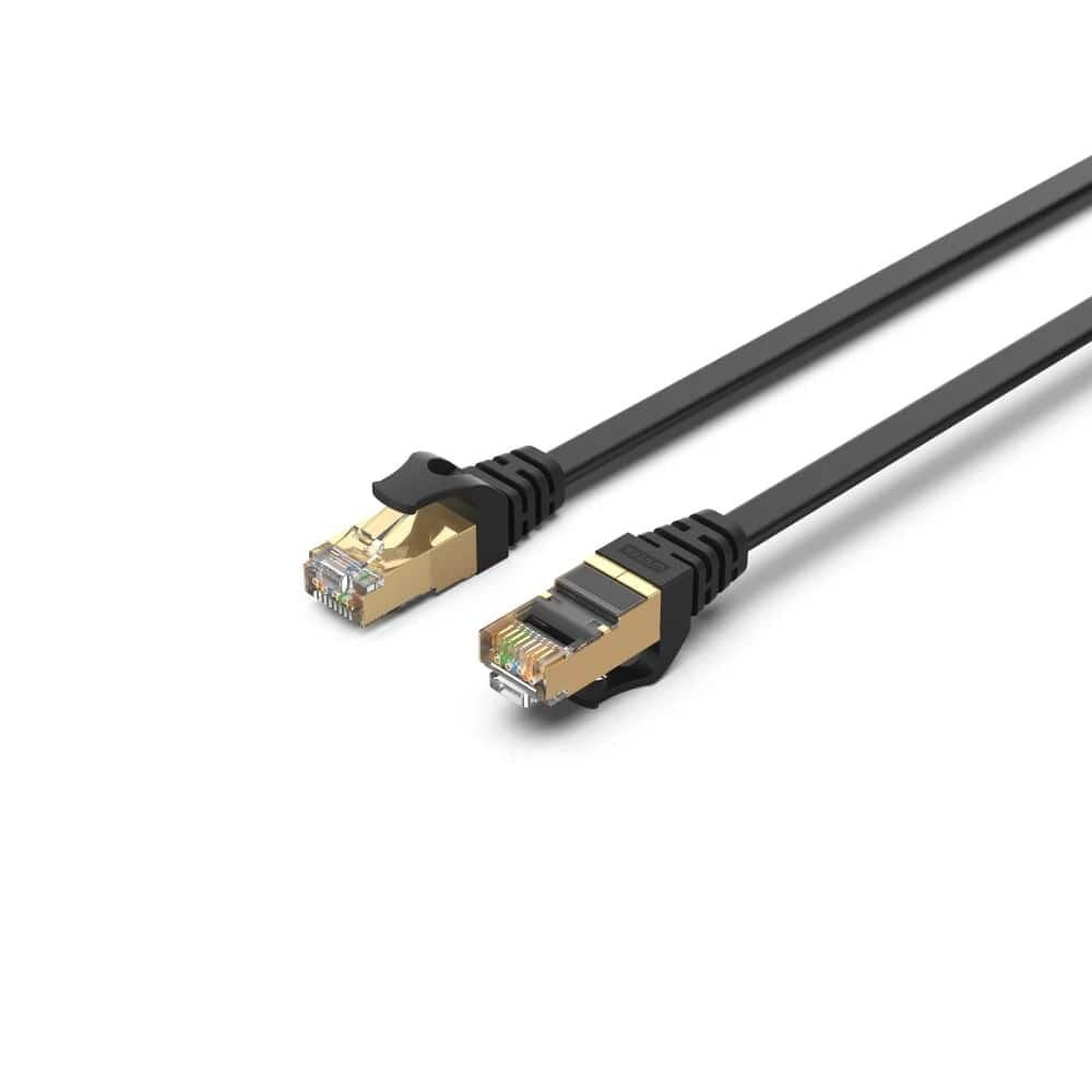 UNITEK CAT7 PATCH KABLO 15 METRE FLAT 10GBPS C1897BK-15M