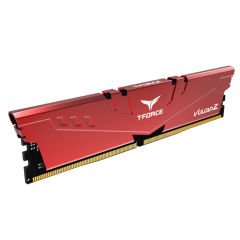 Team T-Force Vulcan Z Red 32GB (2x16GB) 3200MHz CL16 DDR4 Gaming Ram (TLZRD432G3200HC16FDC01)