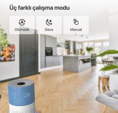 XENON SMART X7420_M2  AKILLI HAVA TEMİZLEYİCİ MAVİ