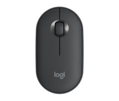 LOGITECH M350 PEBBLE MOUSE WIRELESS GRAPHITE 910-005718