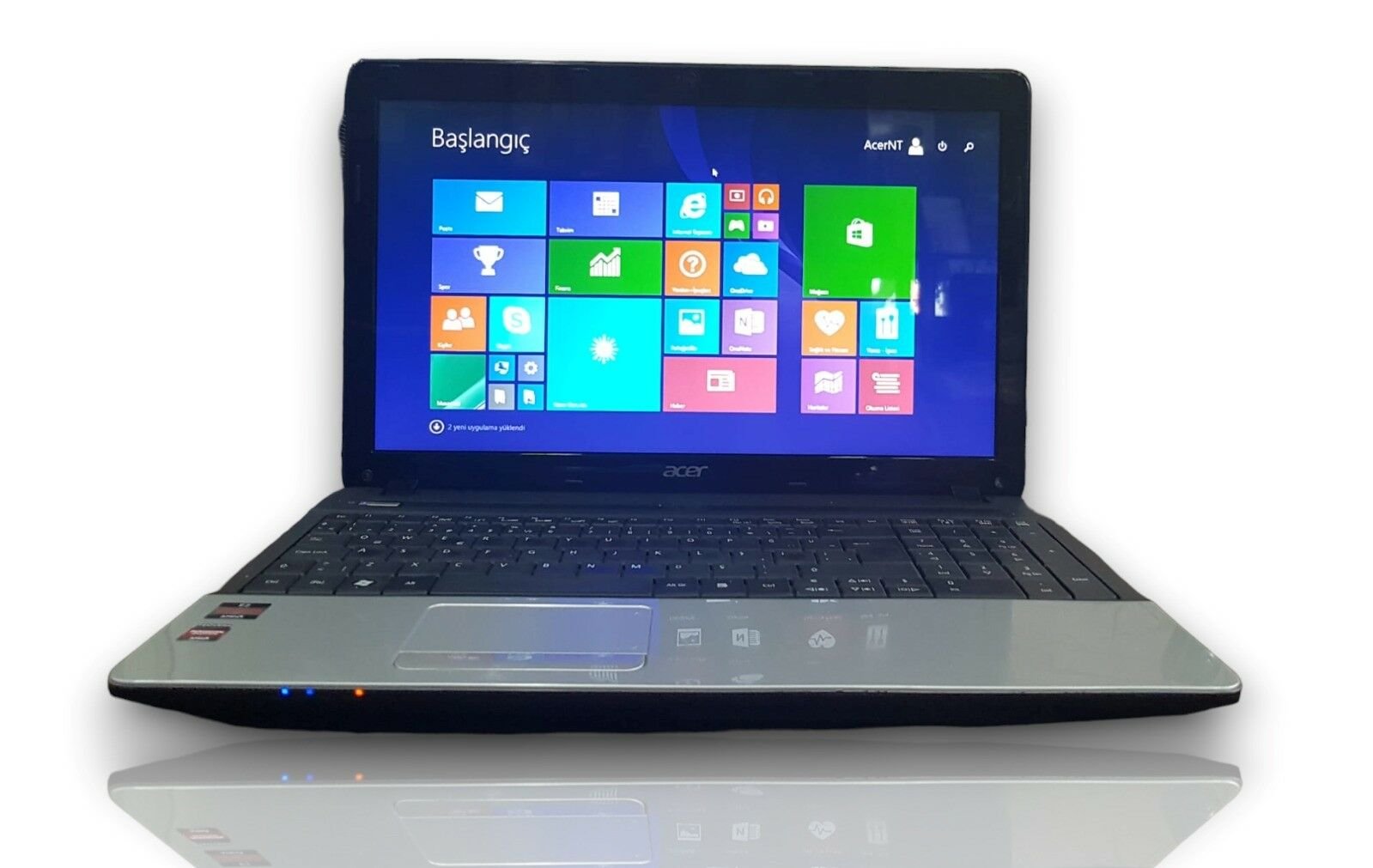 ACER E1-521 AMD APU E-450 HD6320 3GB 120GB SSD 15,6'' 2. EL