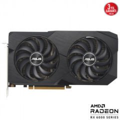 ASUS DUAL-RX6600-8G-V2 8GB EKRAN KARTI GDDR6 HDMI DP 128BİT