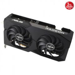 ASUS DUAL-RX6600-8G-V2 8GB EKRAN KARTI GDDR6 HDMI DP 128BİT