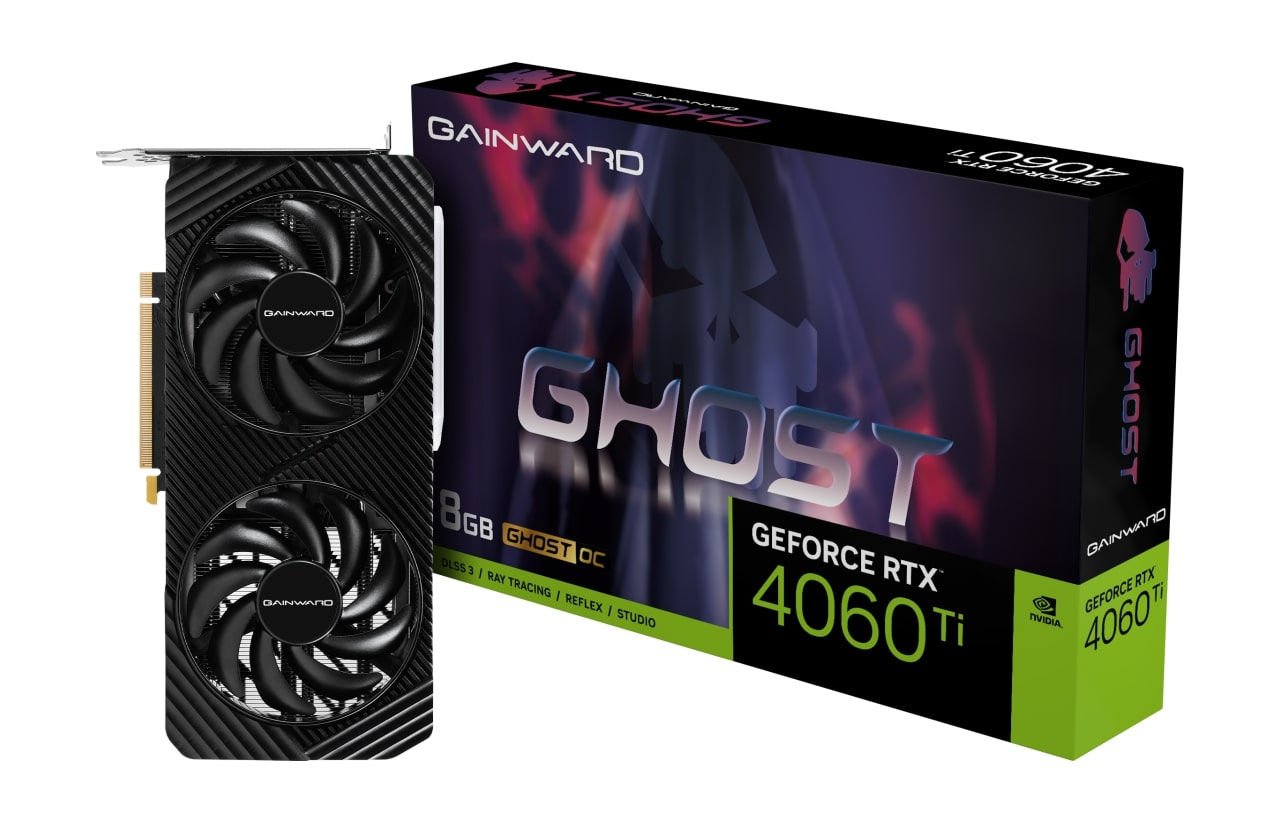 GAINWARD RTX4060Ti GHOST EKRAN KARTI OC 8GB GDDR6 128bit
