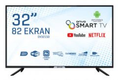 ONVO OV32150 32” TELEVIZYON HD UYDU ALICILI ANDROİD SMART LED