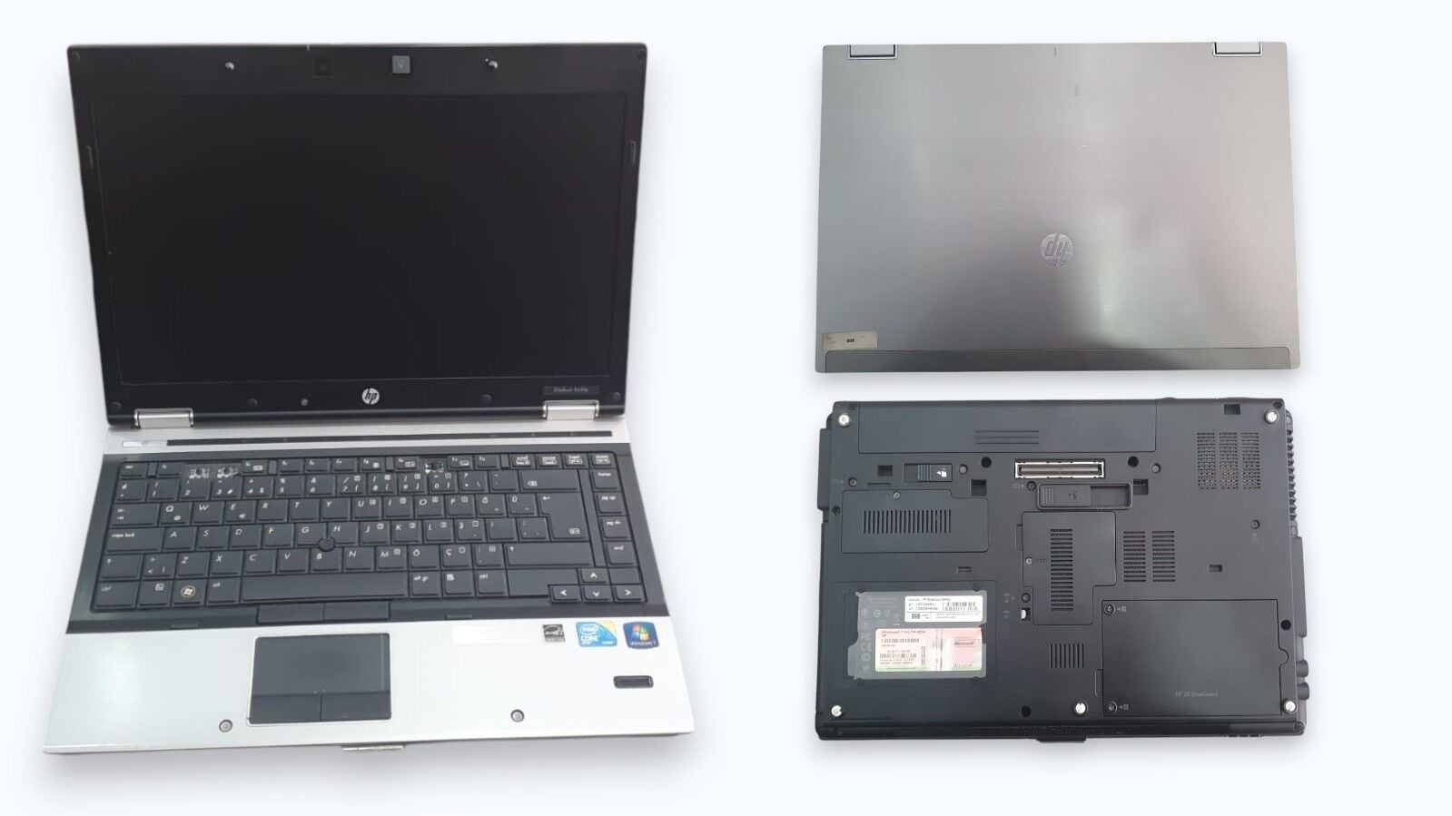[ARIZALI LAPTOP] HP EliteBook 8460p Arızalı Laptop Parçalık | Metal Kasa Yedek Parça