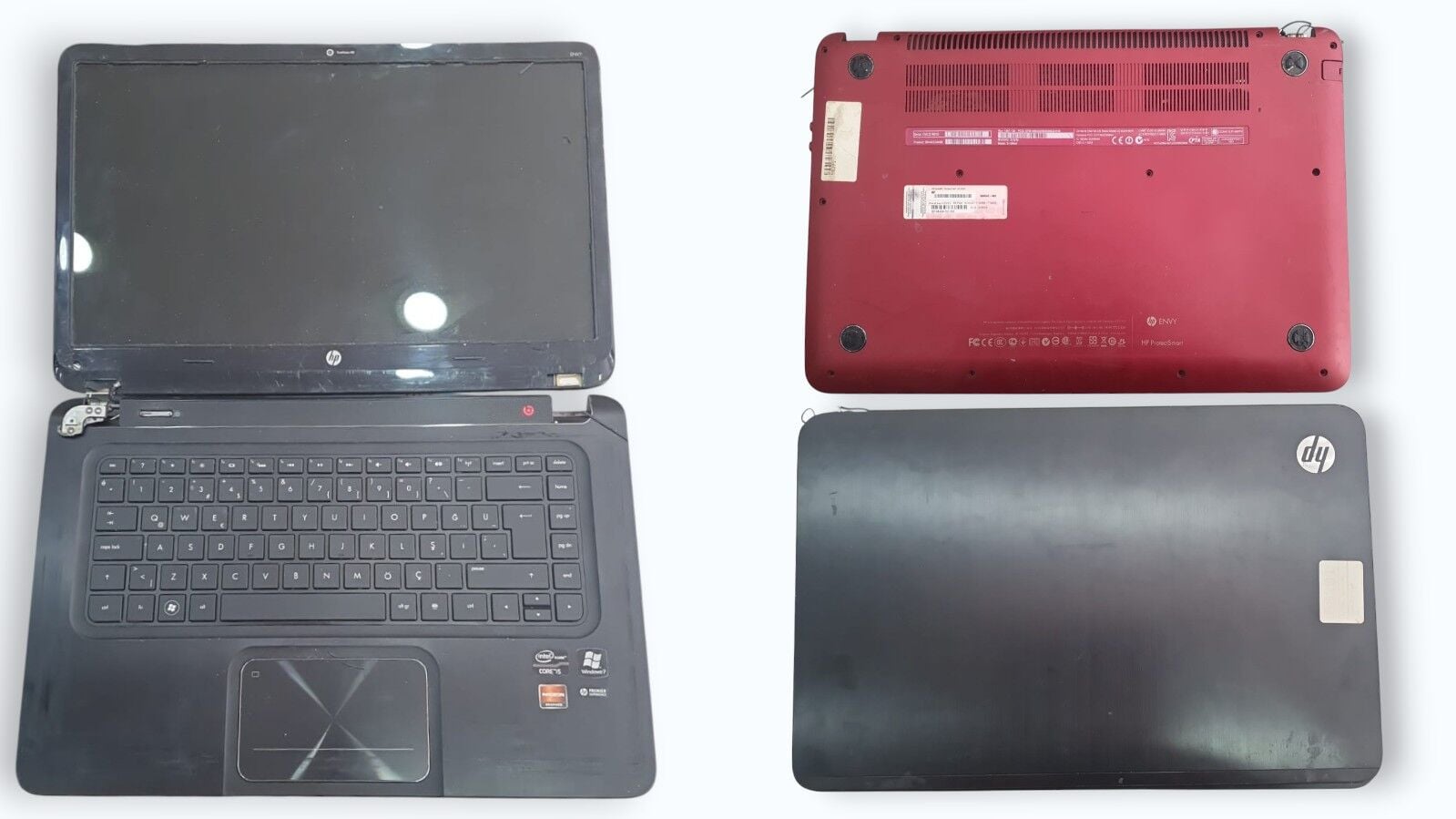[ARIZALI LAPTOP] HP 6-1000et Envy Sleekbook Arızalı Laptop Parçalık | İnce Kasa Yedek Parça