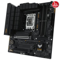ASUS TUF GAMING ANAKART B760M-PLUS DDR5 7200MHz 1700p mATX