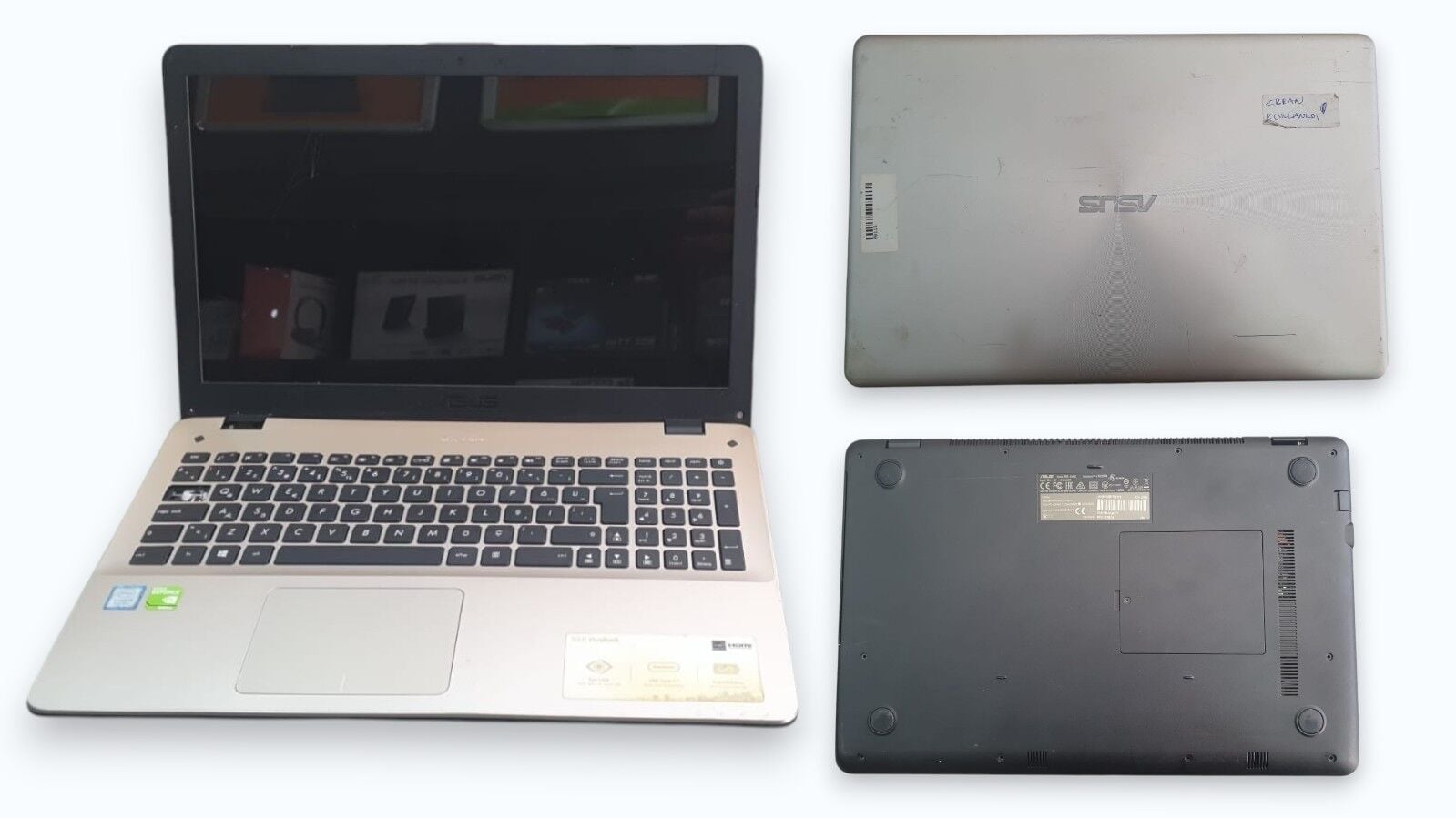 [ARIZALI LAPTOP] Asus X542UR-GQ437T i5 8. Nesil Arızalı Laptop Parçalık | Parça / Tamirlik