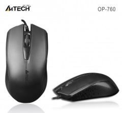 A4 TECH OP-760 MOUSE USB SİYAH V-TRACK 1000 DPI