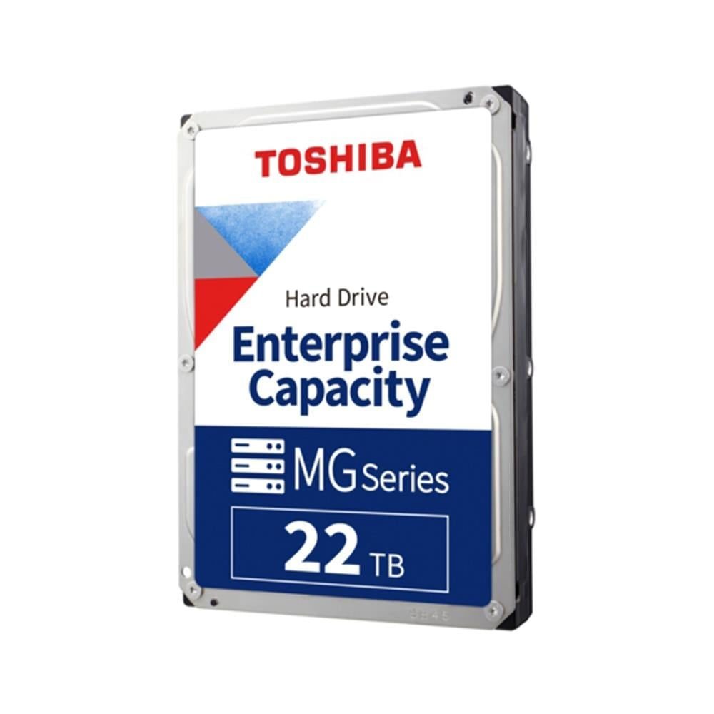 22TB TOSHIBA 7200RPM GÜVENLİK 7/24 DISKLERI MG10 7/24 SATA 512M MG10AFA22TE