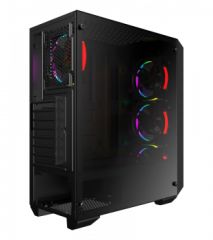 VENTO VG10F 700W TEMPERLİ CAM 4x120MM ATX KASA