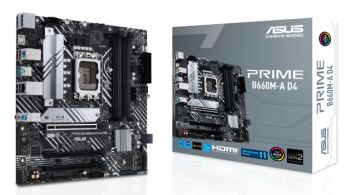 ASUS PRIME B660M-A ANAKART D4 DDR4 5333(OC) HDMI DP M.2 mATX 1700P