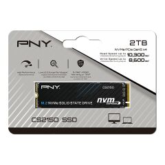 PNY CS2150 2TB SSD DİSK 10200/8500 NVMe PCIe Gen5x4 M.2 SSD (M280CS2150-2TB-TB)