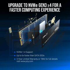 PNY CS2230 2TB 3300/2600 NVMe PCIe M.2 SSD (M280CS2230-2TB-RB)