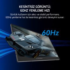EZCOOL LITE E15T MONİTÖR 15,6’’ 60HZ FHD PORTABLE TAŞINABİLİR DOKUNMATİK MONİTÖR SIFIR ÖLÜ PİKSEL GARANTİLİ
