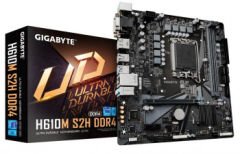 GIGABYTE H610M S2H 3200Mhz HDMI DP DVI 1700p mATX