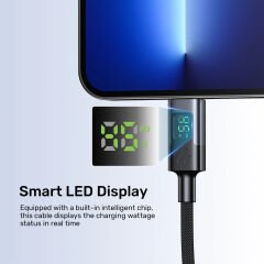 UNITEK USB2.0 1MT 60W LED ŞARJ KABLOSU (C14158ABK01-1M)