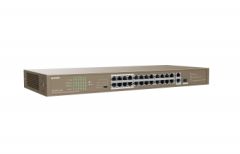 TENDA TEF1126P-24-250W 24PORT SWITCH 10/100 YÖNETİLEMEZ POE