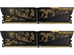 Team T-Force Vulcan TUF Gaming Alliance 16GB (2x8GB) 3200MHz CL16 DDR4 Gaming Ram (TLTYD416G3200HC16CDC01)