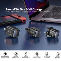 UNITEK 45W HIZLI SARJ CIHAZI (P1129ABK01-EU)
