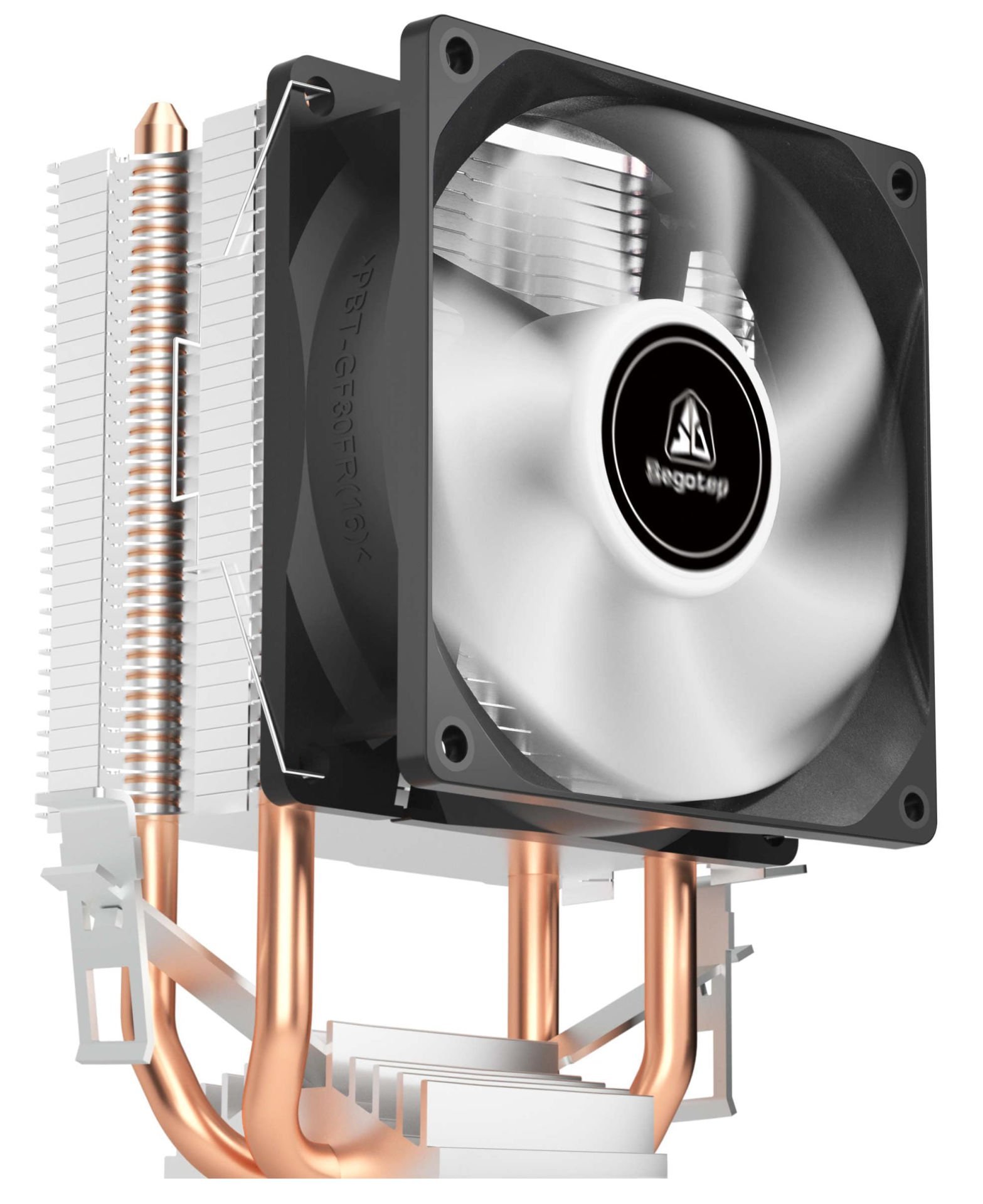 SEGOTEP Wind Clear İŞLEMCİ FANI T2 80mm Hava Soğutucu AM4/AM5 1200p/1700P Uyumlu