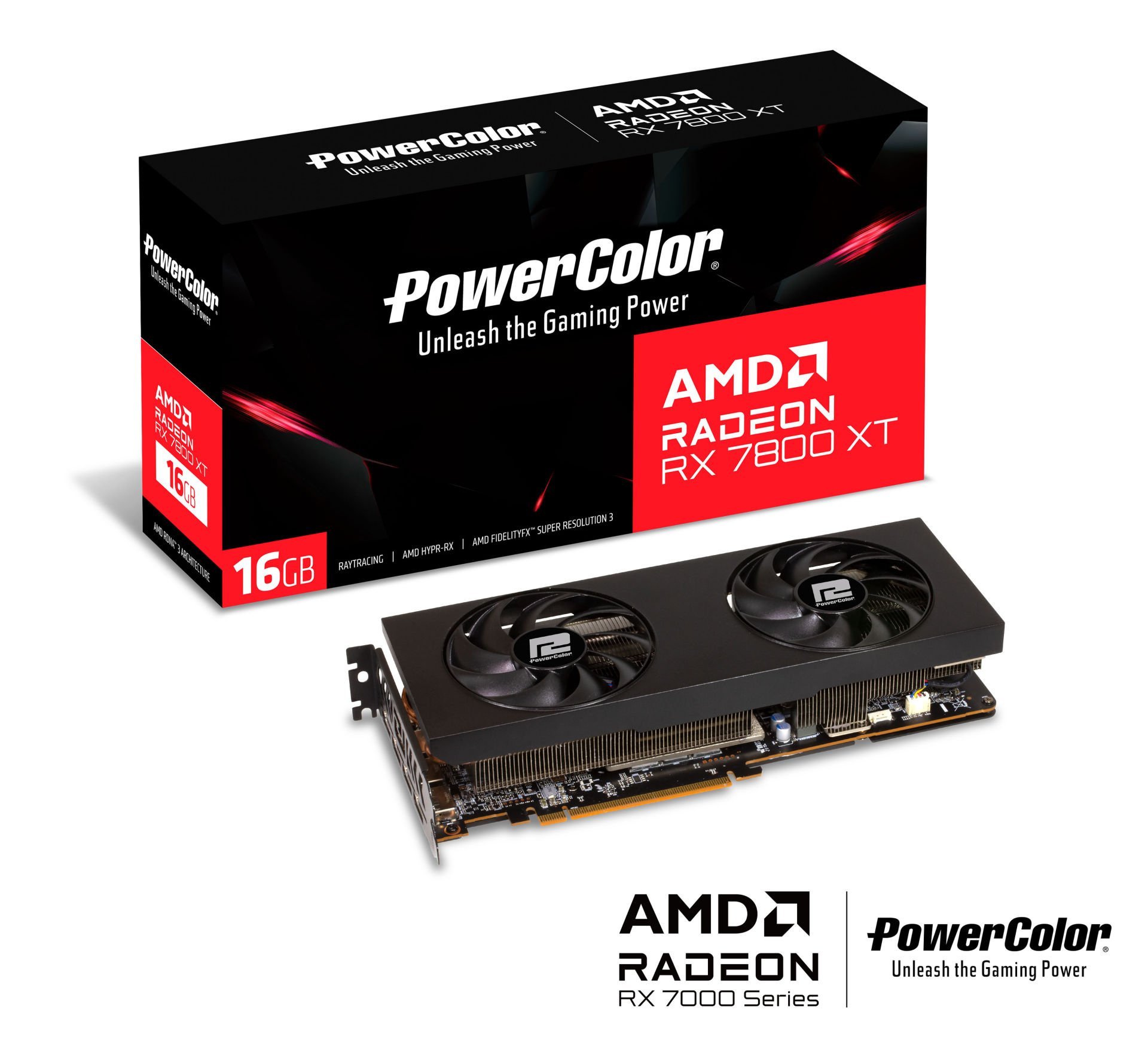 POWERCOLOR RX7800XT 16G-P EKRAN KARTI 16GB GDDR6 256Bit