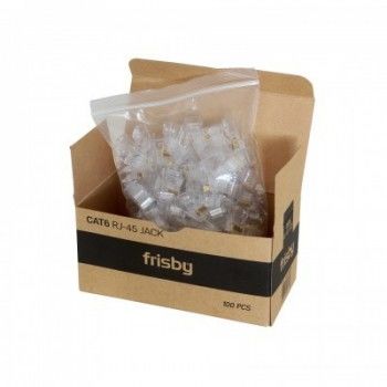FRISBY FNW-RJ4520N 100 LÜ PAKET CAT6 RJ45 KONEKTÖR