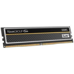 Team Elite Plus Black 16 GB (1x16GB) 5200 Mhz DDR5 CL42 U-DIMM RAM (TPBD516G5200HC4201)