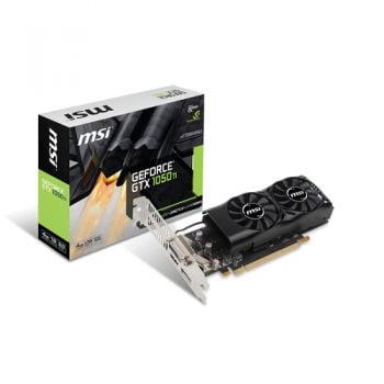 MSI GTX 1050 EKRAN KARTI Ti 4GT LP DDR5 HDMI DP 128BİT