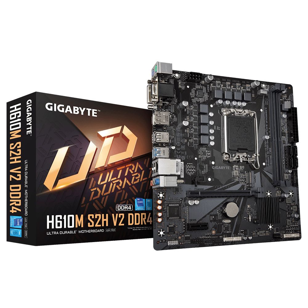 GIGABYTE H610M S2H V2 DDR4 HDMI MATX 1700P
