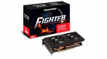 POWERCOLOR FIGHTER RX7600XT EKRAN KARTI 16G-F GDDR6 128Bit