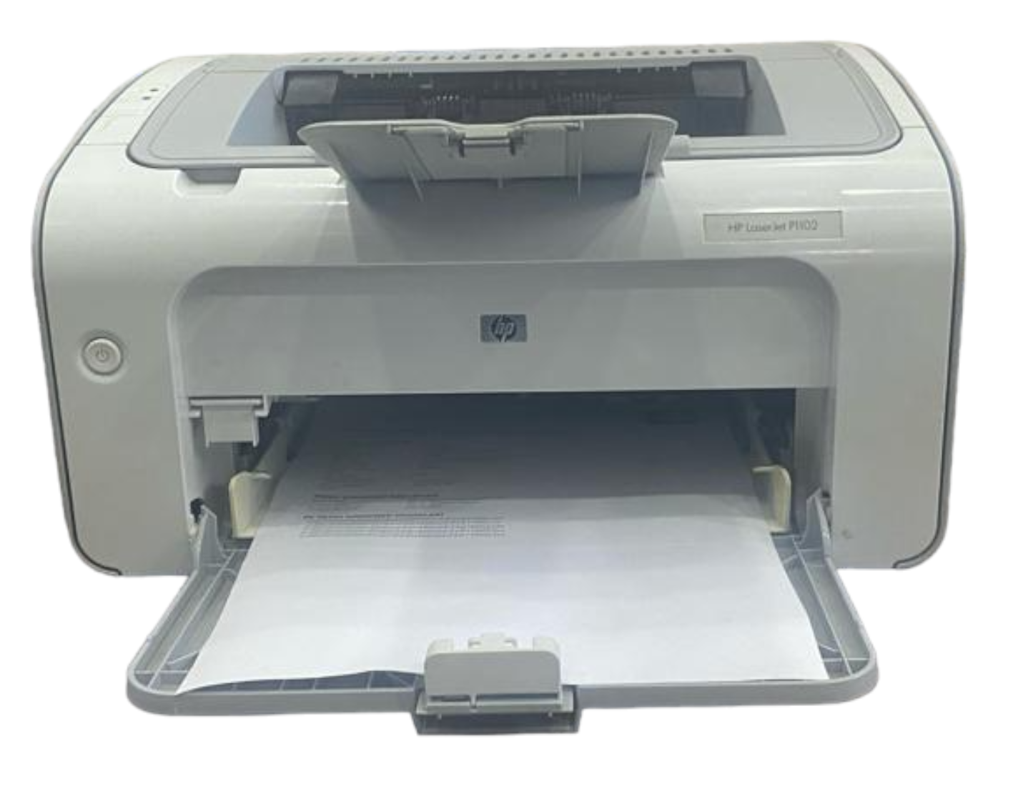2. EL HP LASERJET  P1102 SİYAH/BEYAZ LAZER YAZICI EV/OFİS KULLANIM (Kağıt desteği çatlak)