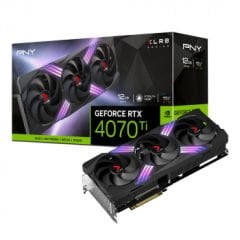 PNY RTX 4070 Ti EKRAN KARTI XLR8 Gaming VERTO 12GB GDDR6X 192Bit VCG4070T12TFXXPB1