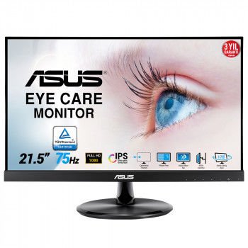 21.5 ASUS VP229HE FHD IPS 75HZ 5MS HDMI VGA